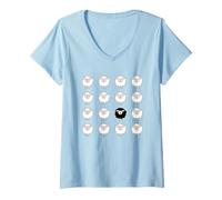 Donna Regalo di Pecora Nera - Dare to be Different Maglietta con Collo a V
