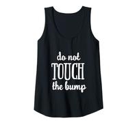 Donna Regalo divertente con scritta "Do Not Touch The Baby Bump" Canotta