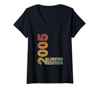 Donna Regalo per il 20° compleanno per uomini e donne nati nel 2005 che compie 20 anni Maglietta con Collo a V