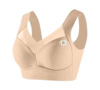 Donna Reggiseno Invisibile con Ferretto Halter Bra Morbido Reggiseno Regolabile Comfort Intimo vestibilità Regular Spalline Regolabili Scollo a V Bustino Comfort Intimo Comodo Reggiseni Convertibili