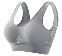 Donna Reggiseno Invisibile con Ferretto Reggiseno Trasparente Incrociato Dietro Base Top Corsetto Schiena Nuda Forma U Reggiseni Halter Bra Comfy Bralette Seamless Aspetto Naturale
