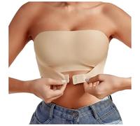 Donna Reggiseno Senza Spalline Reggiseno Push-up Senza Spalline con Coppe Sagomate per Abiti da Sera Abiti da Ballo Abiti da Sposa,Invisibile Taglie Forti Multiuso Coppe,Reggiseno Contenitivo