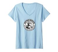 Donna Remember Only You Vintage Smokey Bear Officially Licensed Maglietta con Collo a V