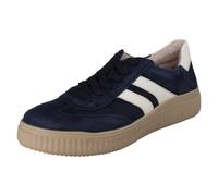 Remonte Sneaker basse da donna D3E00, scarpe basse da donna, suola larga, Blu Combi 15, 40 EU Weit