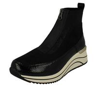 Donna Remonte Casual Extra Largo Stivali Caviglia 'D0t71'
