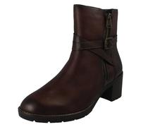 Donna Remonte D2A72 Blocco Stivaletti Tacco Alto