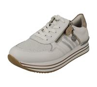 Donna Remonte Scarpe da Ginnastica con Lacci Con Plateau Suola 'D1318'