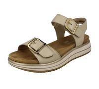 Donna Remonte Simil Fibbia Quotidiano Leather Sandali Estivi con Cinturino D1J51