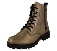 Donna Remonte Zip & con Lacci Casual Stivali Caviglia - D8671