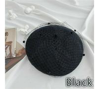 Donna Rete Basco Berretto da Sci Francese Artista Pom Vintage Casual