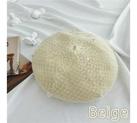 Donna Rete Basco Berretto da Sci Francese Artista Pom Vintage Casual