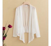 Donna Rete Scialle Bolero Cardigan Top Corto Coprispalle Mantellina Sera Abito