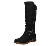 Donna Rieker 94652 Stivali Alti Al Ginocchio Rivestimento Caldo Con Rieker Tex