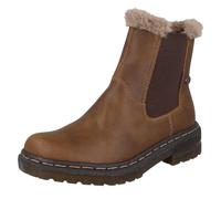 Donna Rieker Antistress Caldo Foderato Zip Gusset Chelsea Stivali '78250'