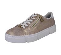 Donna Rieker Antistress Sintetico Morbido Goffrato Metallico Ginnastica N5917