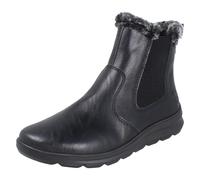 Donna Rieker Caldo Foderato Tempo Resistente Arco Sostegno Chelsea Stivali Z0061