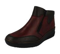 'Donna Rieker' Casual Fodera Pile Stivali Caviglia - 48754