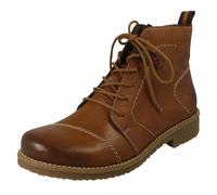 Donna Rieker Fodera Pile Zip E con Lacci Stivali - 73501