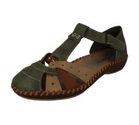 Donna Rieker M1655 T-Bar Cut Out Dettagliato Antistress Scarpe
