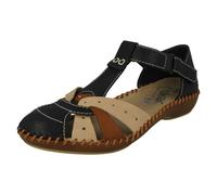 Donna Rieker M1655 T-Bar Cut Out Dettagliato Antistress Scarpe