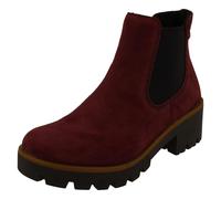 Donna Rieker Pelle/Microfibra Grosso Tacco Infilare Stivaletti da - 79265