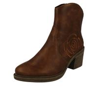 Donna Rieker Rosa Dettaglio Stivaletto -Y1250