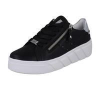 Donna Rieker Sport Punched Dettaglio Zeppa Pizzo Pelle Scarpe Sportive, W2605