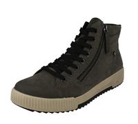 Donna Rieker Zip E Pizzo da Ginnastica Stivali 'Hi-Top'