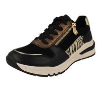 Donna Rieker Zip E Stringate Trainer 'M6616'