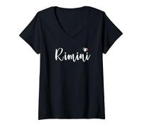 Donna Rimini Pride for Her Maglietta con Collo a V