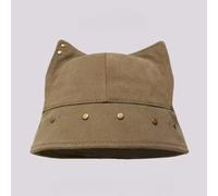 Donna Rivetto Gatto Orecchio Cappello Moda Retrò Carino Borchiato Ragazza Casual