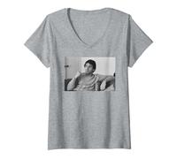 Donna Robert De NIRO Attore Toro furioso 1981 Maglietta con Collo a V