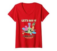 Donna Rocket Power Regina Sam Otto Maurice Cool Friends Maglietta con Collo a V