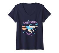Donna Rocko's Modern Life Existential Crisis Maglietta con Collo a V