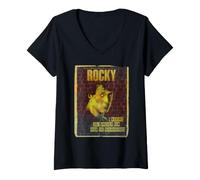 Donna Rocky I Weren't Just Another Bum Maglietta con Collo a V