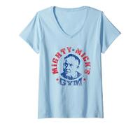 Donna Rocky Mighty Micks Gym Maglietta con Collo a V