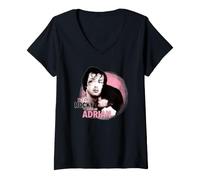 Donna Rocky Valentine's Day Every Rocky Needs an Adrian Maglietta con Collo a V
