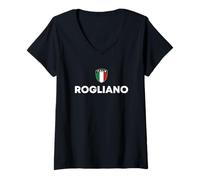 Donna Rogliano Maglietta con Collo a V