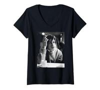 Donna Rolling Stones Mick Jagger 1964 L'era è finita Maglietta con Collo a V