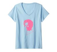 Donna Rosa Luxemburg - La libertà di Chi la Pensa diversamente Maglietta con Collo a V