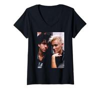 Donna Roxette Deve Essere Stato Amore Swedish Pop Duo 1990 Maglietta con Collo a V