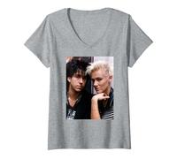 Donna Roxette Swedish Pop Duo Deve Essere Stato Amore 1990 Maglietta con Collo a V