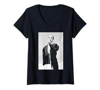 Donna Sade Si esibisce dal Vivo agli Aid Your Love Is King, Londra 1985 Maglietta con Collo a V