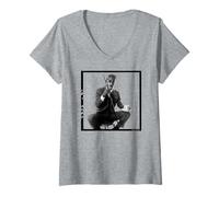 Donna Sammy Davis Jr Rat Pack Singer Duffy Archivio Fotografia Maglietta con Collo a V