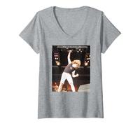 Donna Sammy Hagar Van Halen Era del Tour di Equilibrio dal Vivo 1995 Maglietta con Collo a V