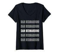 Donna San Bernardino Maglietta con Collo a V
