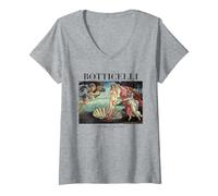 Donna Sandro Botticelli Maglietta con Collo a V