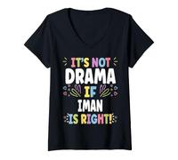 Donna Sarah Personalized Women's Gift Custom Sarah Maglietta con Collo a V