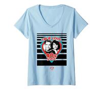 Donna Saved By The Bell True Love Maglietta con Collo a V