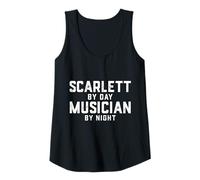 Donna Scarlett Costume Musicista Gen Z Millennial Scarlett Song Canotta